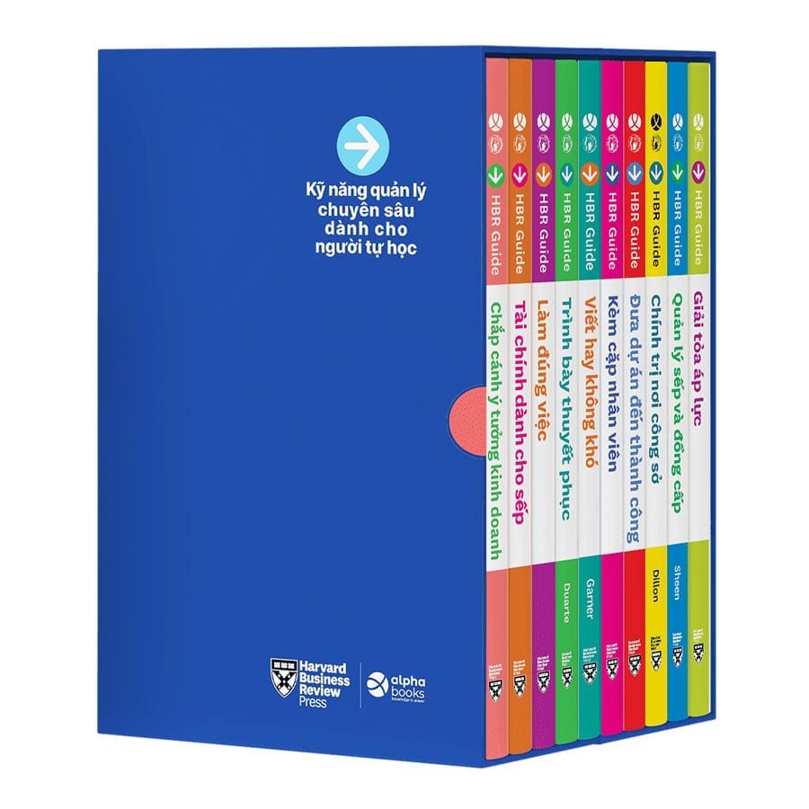 Boxset HBR Guide - Kỹ Năng Quản Lý Chuyên Sâu Dành Cho Người Tự Học (Bộ 10 cuốn)