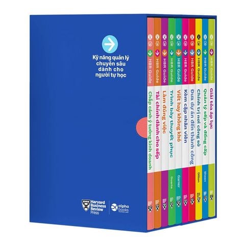 Boxset HBR Guide - Kỹ Năng Quản Lý Chuyên Sâu Dành Cho Người Tự Học (Bộ 10 cuốn)