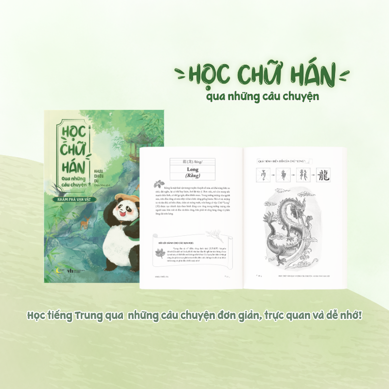 Combo Học Chữ Hán Qua Những Câu Chuyện ( 3 Cuốn)