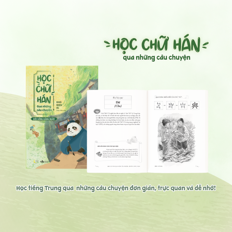 Combo Học Chữ Hán Qua Những Câu Chuyện ( 3 Cuốn)