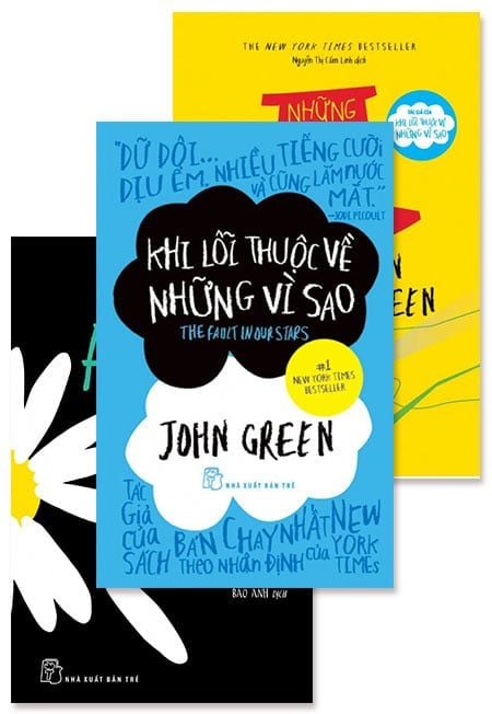 Combo John Green: Khi Lỗi Thuộc Về Những Vì Sao - Đi Tìm Alaska - Những Thành Phố Giấy (3 Cuốn)