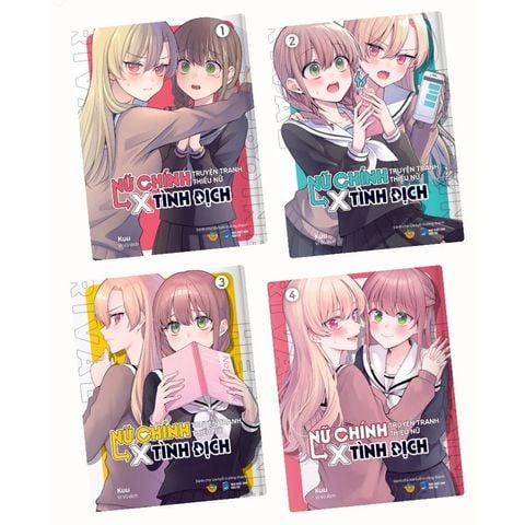 Combo Nữ Chính Truyện Tranh Thiếu Nữ X Tình Địch (Bộ 4 tập)