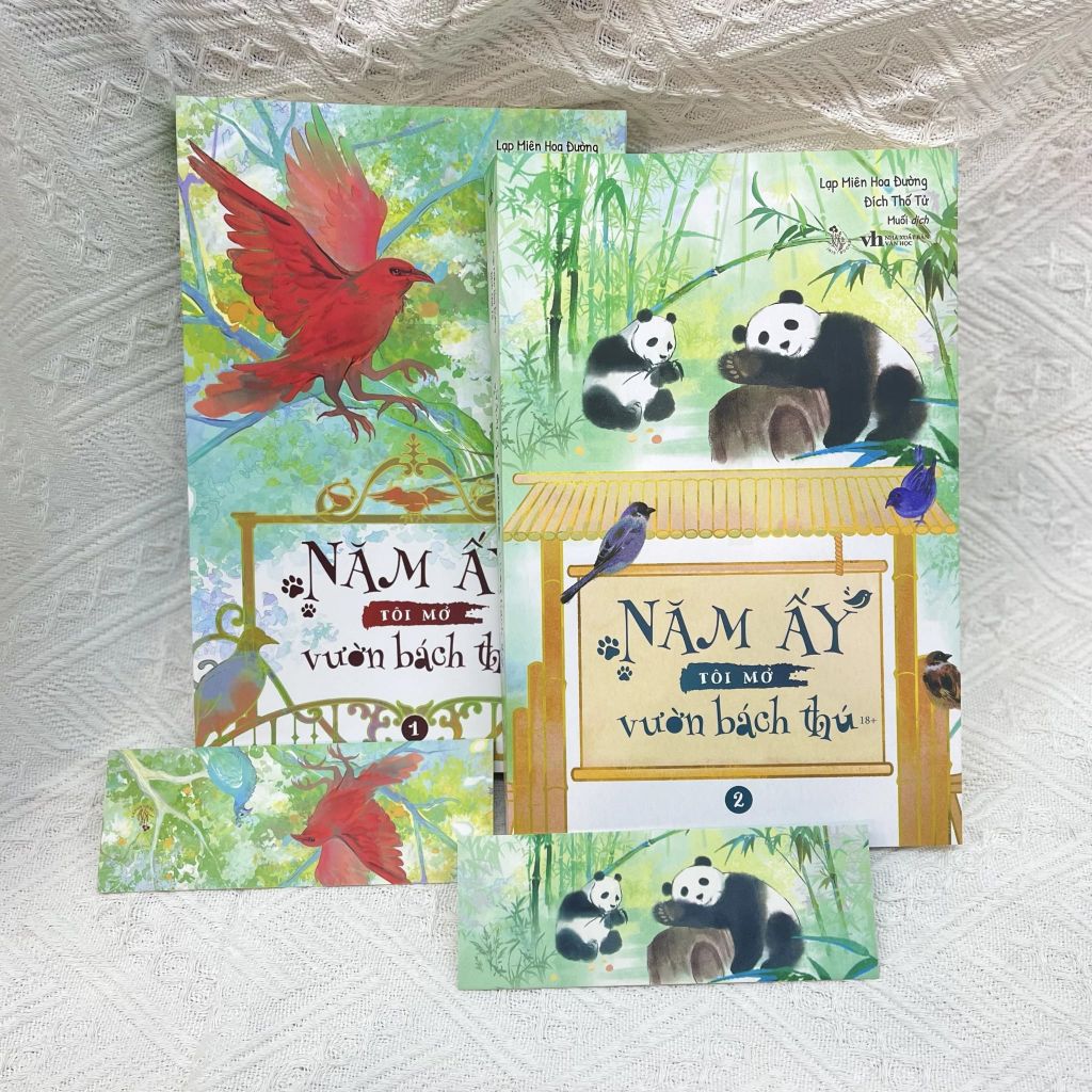 Combo Năm Ấy Tôi Mở Vườn Bách Thú Tập 1+2