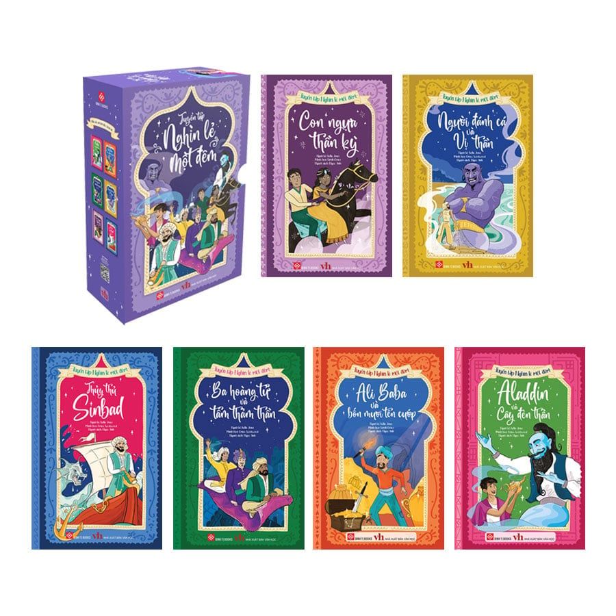 Boxset Tuyển Tập Nghìn Lẻ Một Đêm (Bộ 6 cuốn)