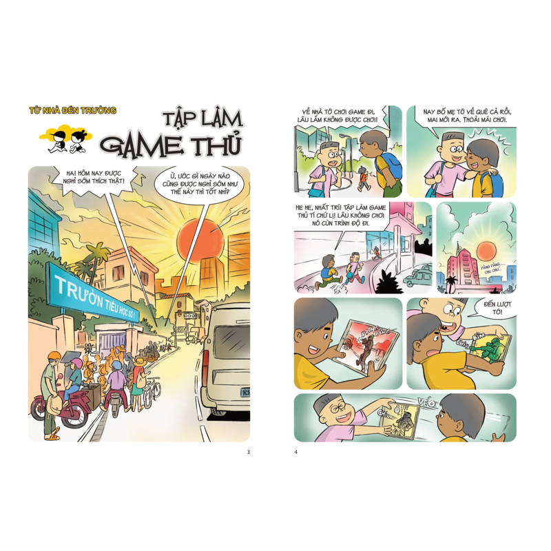 Comic Kĩ Năng Sống - Dùng Internet An Toàn