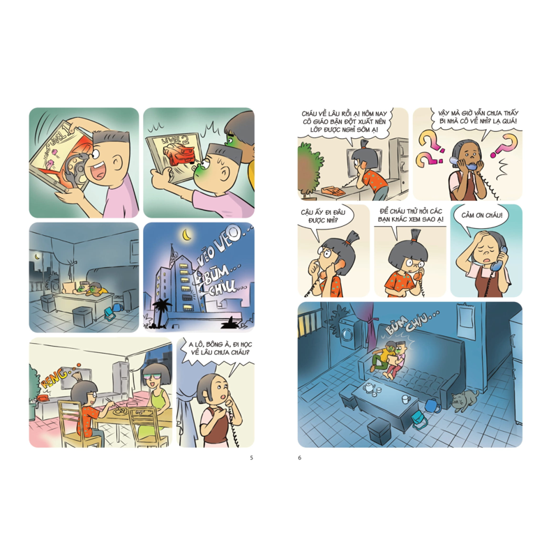 Comic Kĩ Năng Sống - Dùng Internet An Toàn