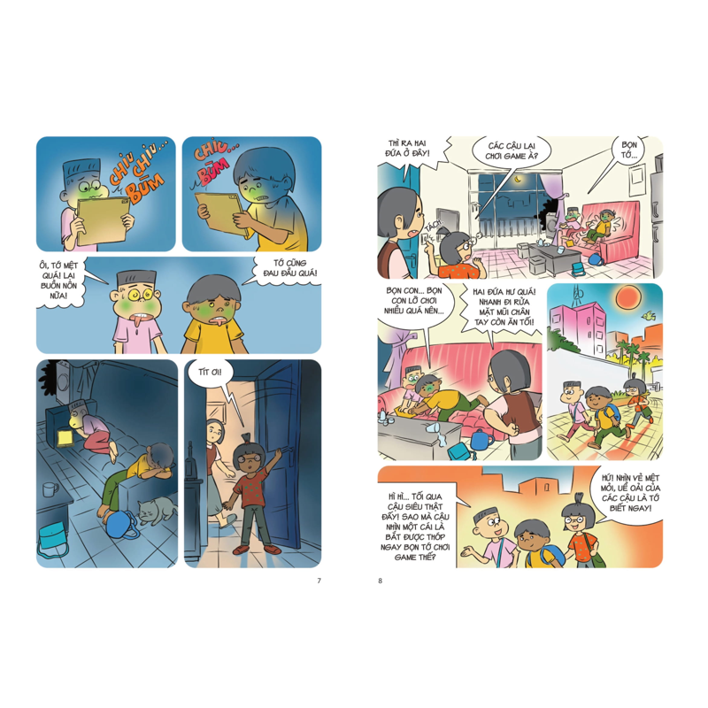 Comic Kĩ Năng Sống - Dùng Internet An Toàn