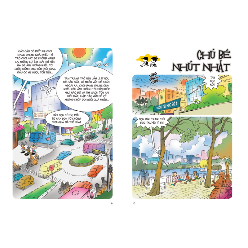 Comic Kĩ Năng Sống - Dùng Internet An Toàn