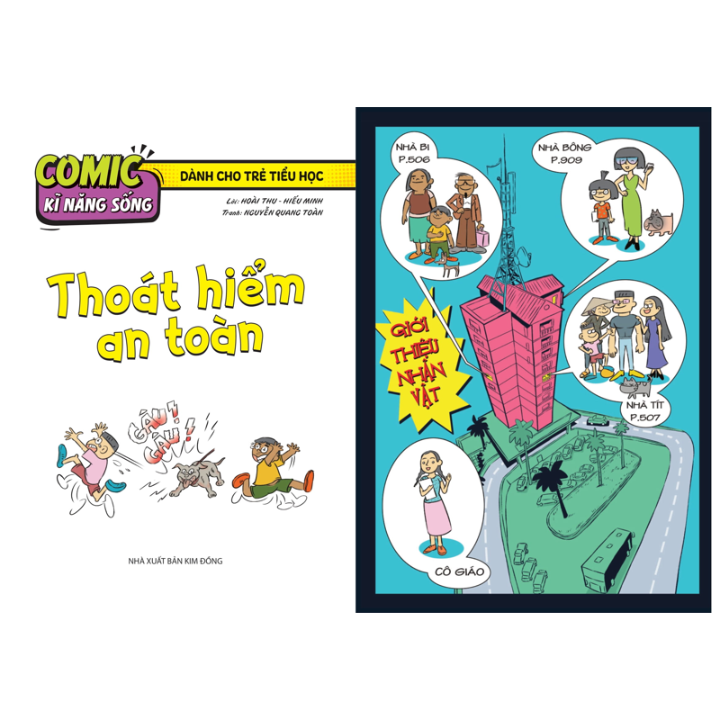 Comic Kĩ Năng Sống - Thoát Hiểm an Toàn