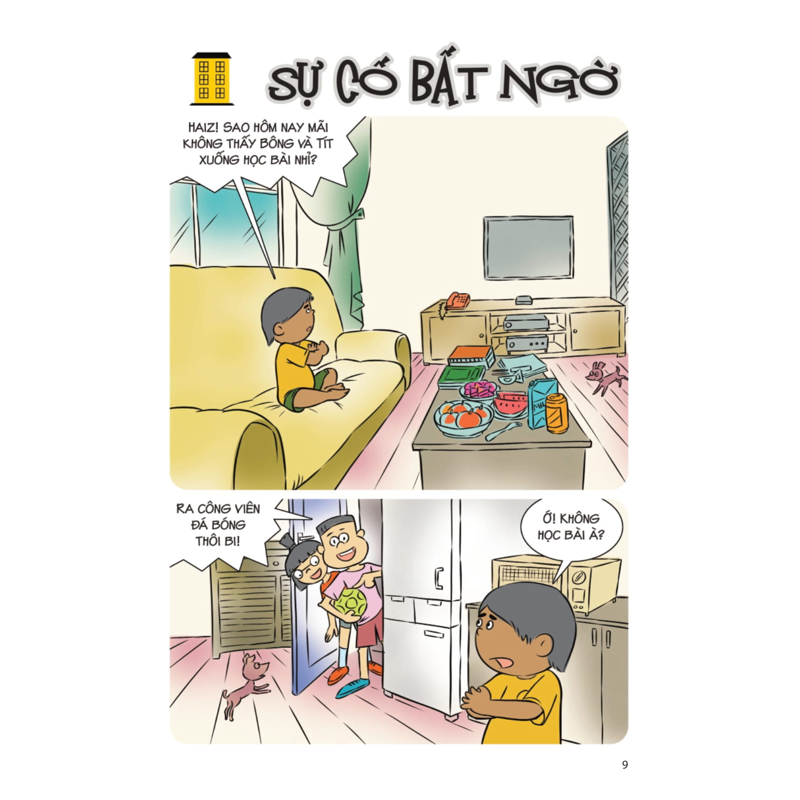 Comic Kĩ Năng Sống - Thoát Hiểm an Toàn