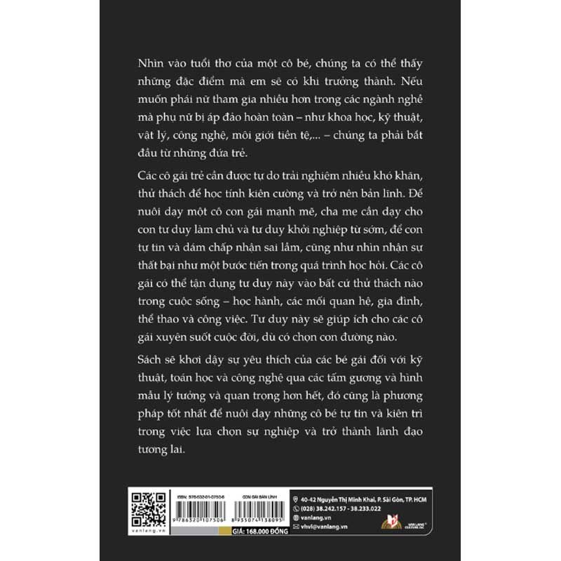 Con Gái Bản Lĩnh - Nuôi Dạy Con Gái Trở Thành Lãnh Đạo Tương Lai