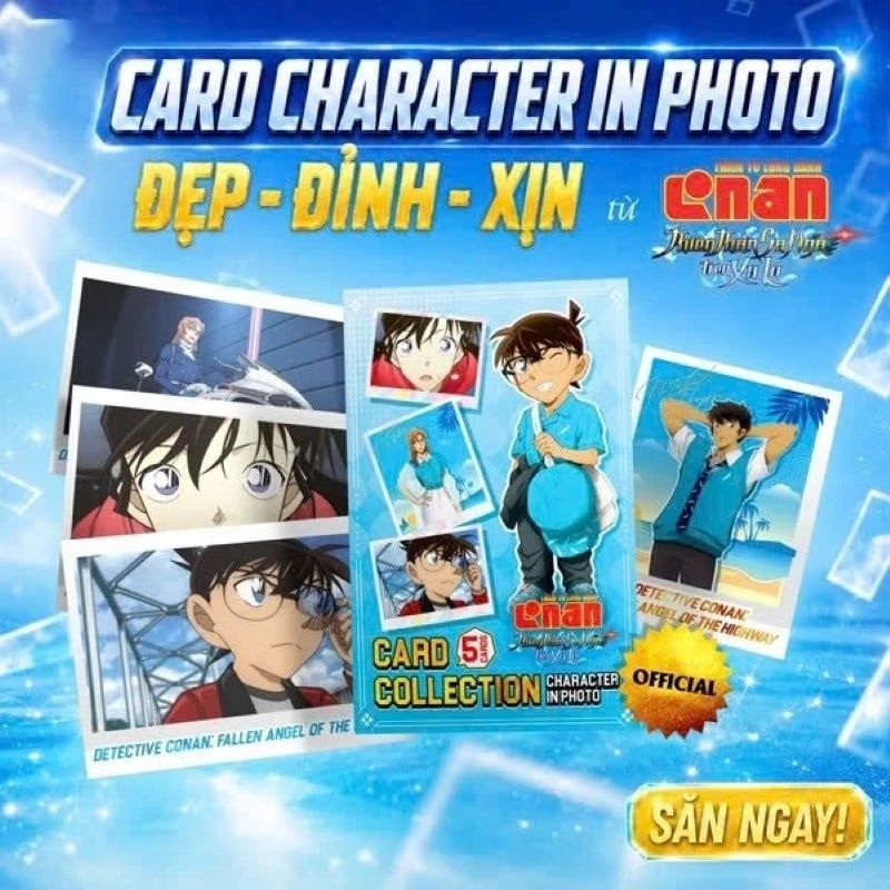 Card Collection Conan Movie 29 Thiên Thần Sa Ngã Trên Xa Lộ - BC84 (LNV)