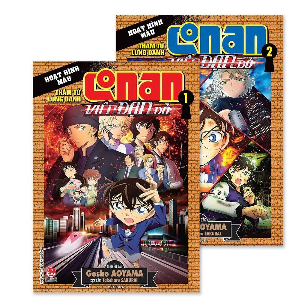 Thám Tử Lừng Danh Conan Hoạt Hình Màu - Viên Đạn Đỏ