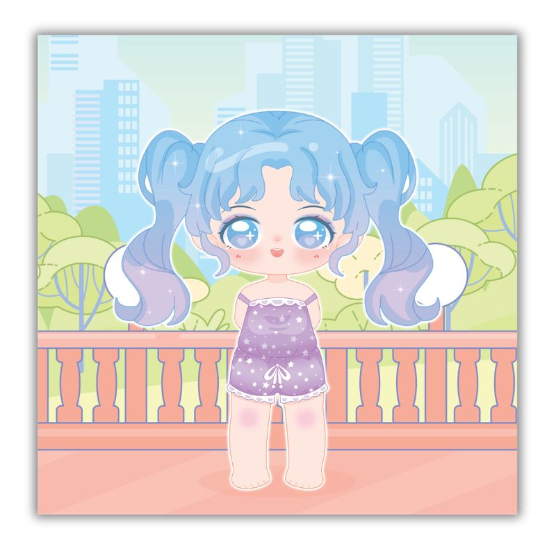 Công Chúa Chibi Tập Phối Đồ-Khu Vườn Cổ Tích