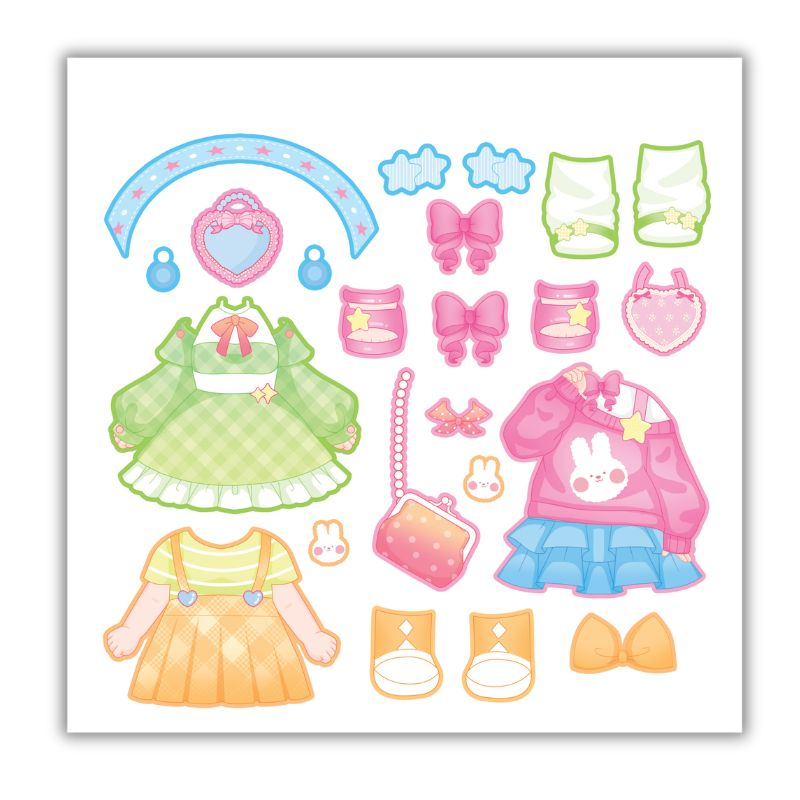 Công Chúa Chibi Tập Phối Đồ-Khu Vườn Cổ Tích