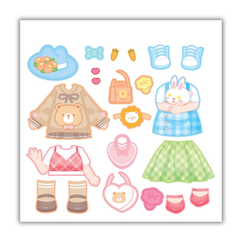 Công Chúa Chibi Tập Phối Đồ-Khu Vườn Cổ Tích