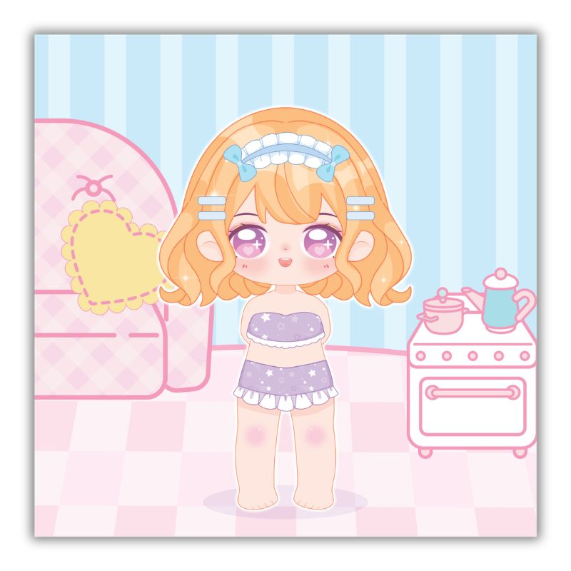 Công Chúa Chibi Tập Phối Đồ - Vũ Hội Lấp Lánh