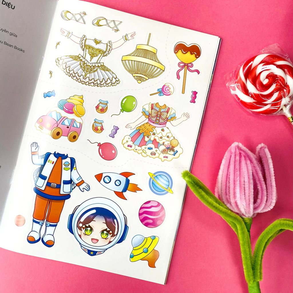 Công Chúa Misa Và Giấc Mơ Kỳ Diệu - Sticker Nhiệm Màu