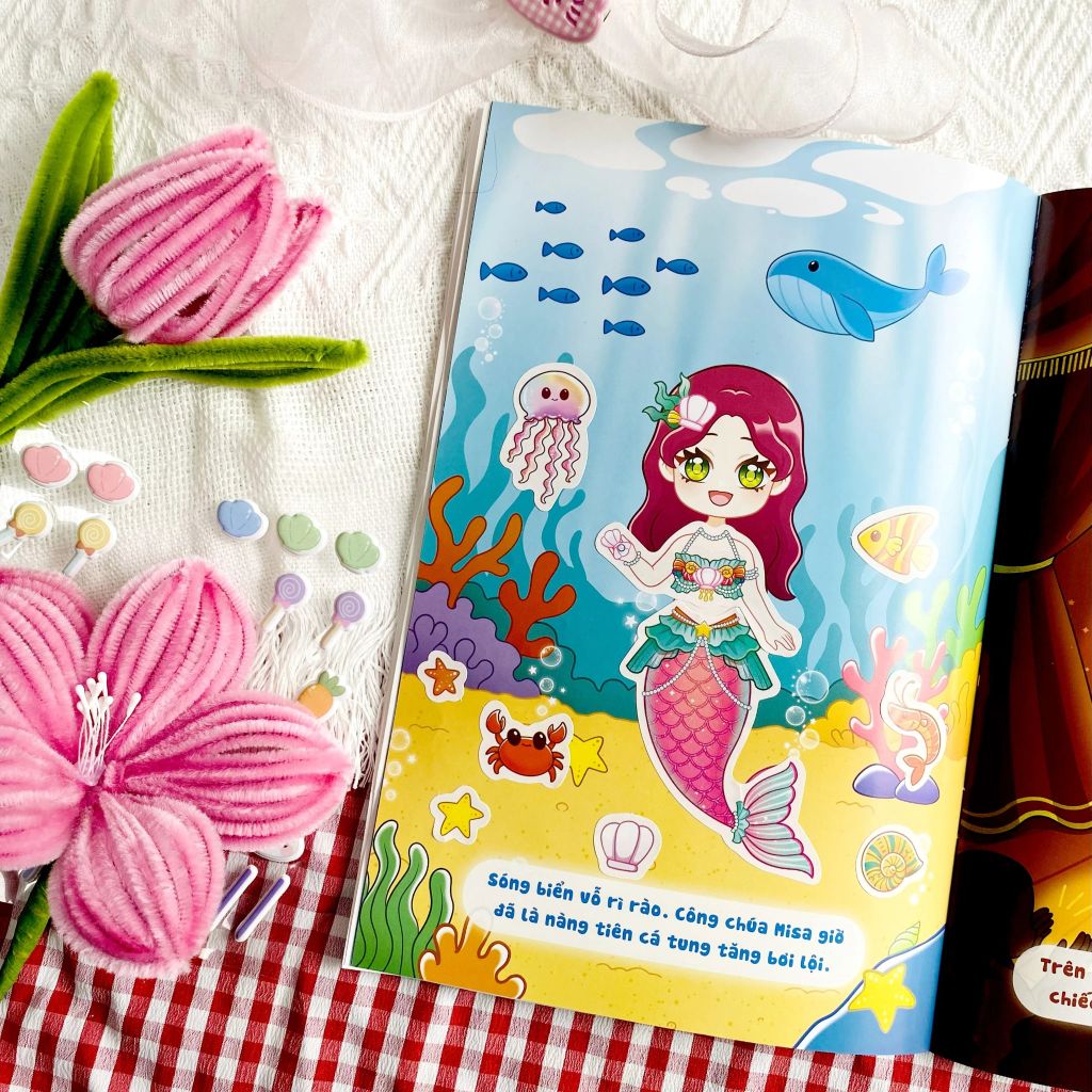 Công Chúa Misa Và Giấc Mơ Kỳ Diệu - Sticker Nhiệm Màu