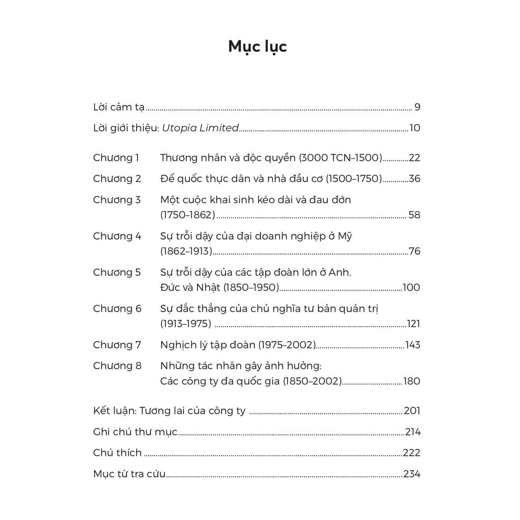 Công Ty - Lược Sử Một Ý Tưởng Cách Mạng