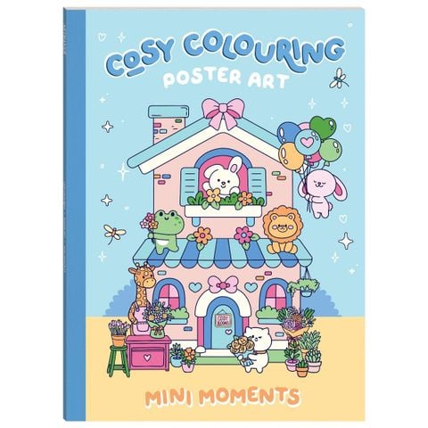 Cosy Colouring Poster Art Mini Moments