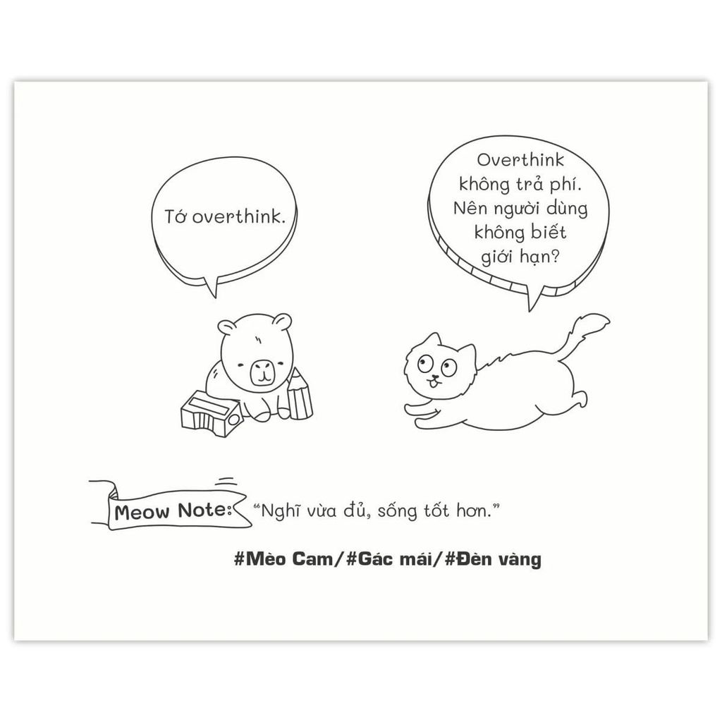 Cozy Cat Coloring - Mèo Cam Trên Gác Mái