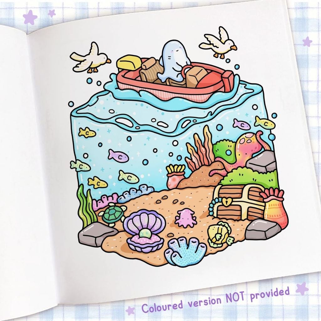 Cozy Corner: Cute & Comfy Colouring Book