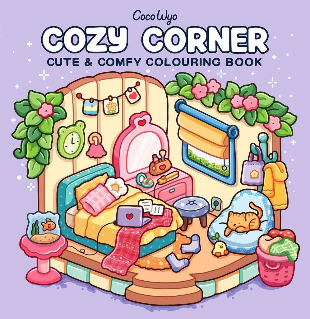 Cozy Corner: Cute & Comfy Colouring Book