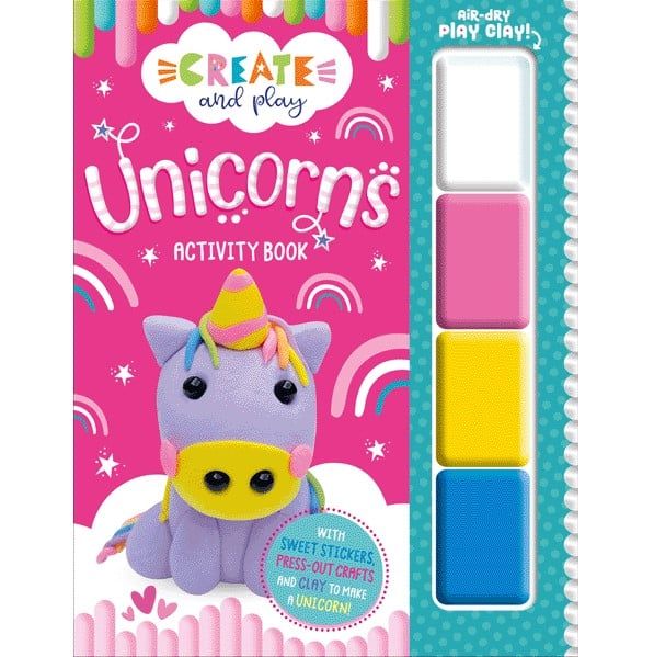 Create And Play Unicorns Activity Book