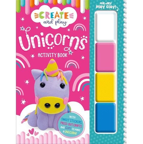 Create And Play Unicorns Activity Book