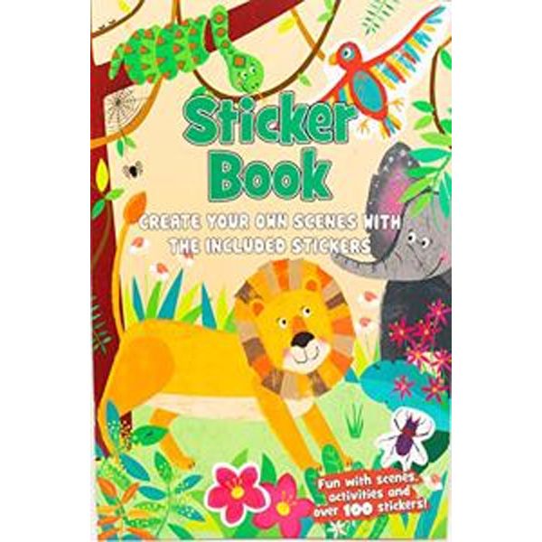 Create Your Own Scenes Jungle Sticker Book