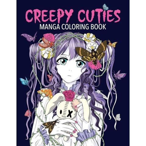 Creepy Cuties Manga Coloring