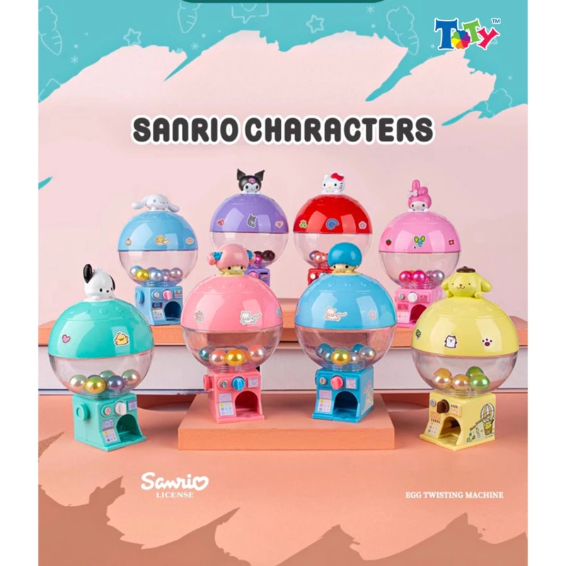 Nullset Mô Hình Sanrio Characters Building Blocks Capsule Toy Mini Machine NS20 (Giao Mẫu Ngẫu Nhiên)