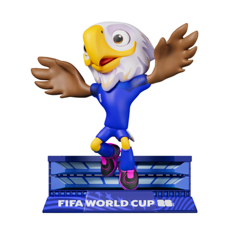 Seasonal Collection Mô Hình Linh Vật World Cup 2026 - Clutch Mỹ 6cm