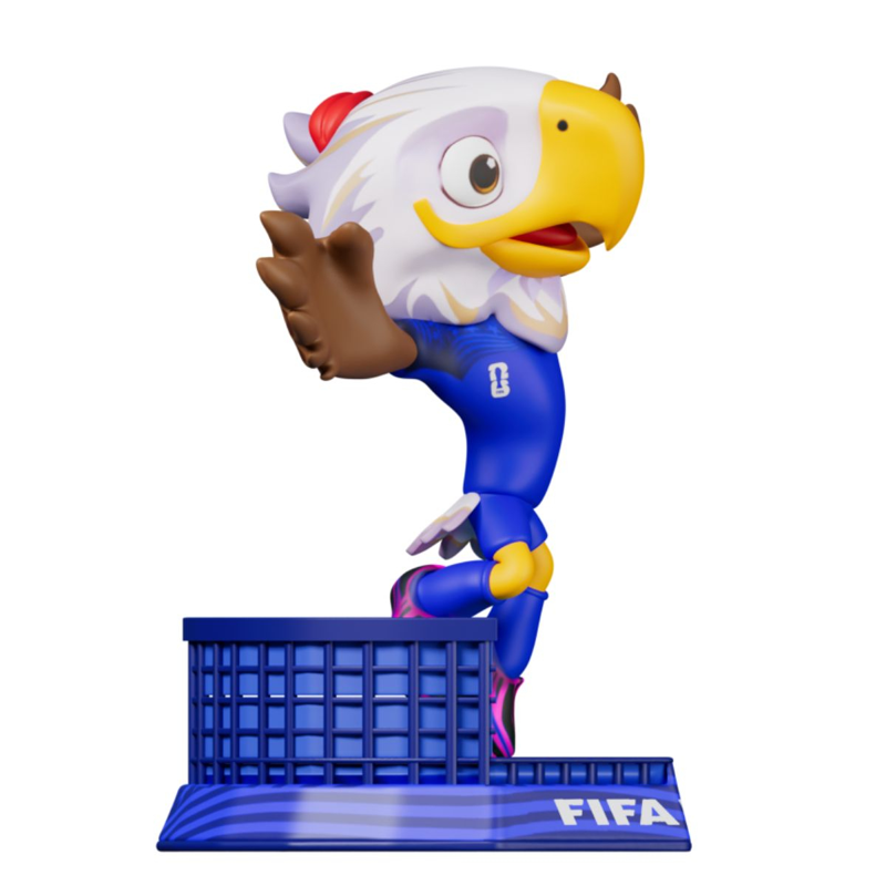 Seasonal Collection Mô Hình Linh Vật World Cup 2026 - Clutch Mỹ 6cm