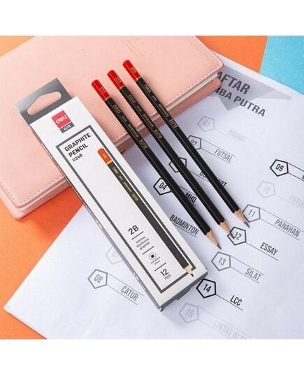 Cu24820 Bút Chì Deli Cao Cấp 2B