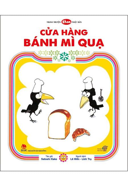 Tranh Truyện Ehon Nhật Bản - Cửa Hàng Bánh Mì Quạ