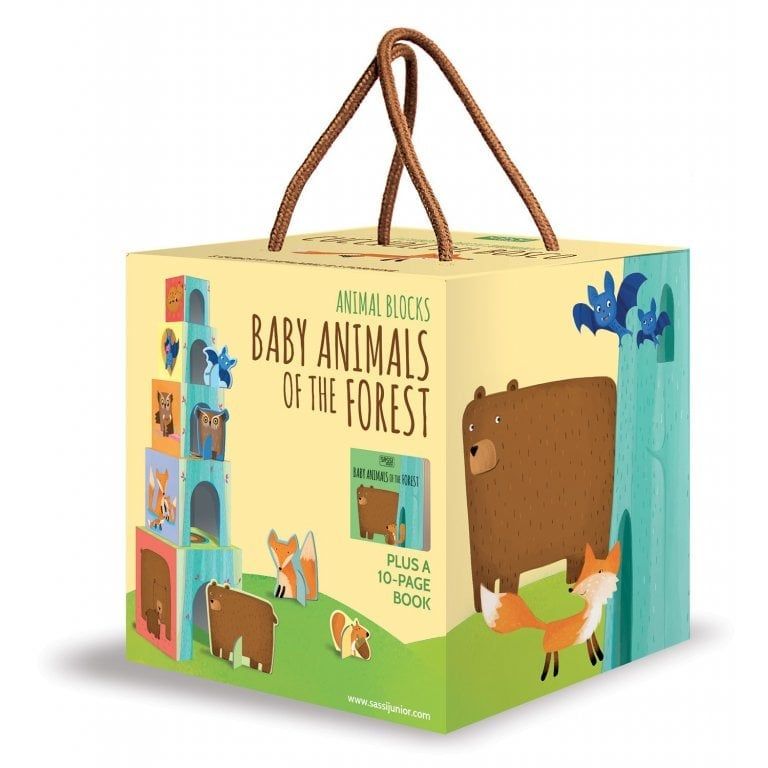 Animal Blocks: Baby Animals Of The Forest