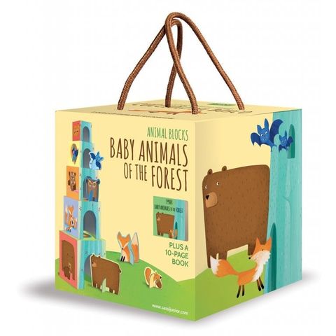 Animal Blocks: Baby Animals Of The Forest