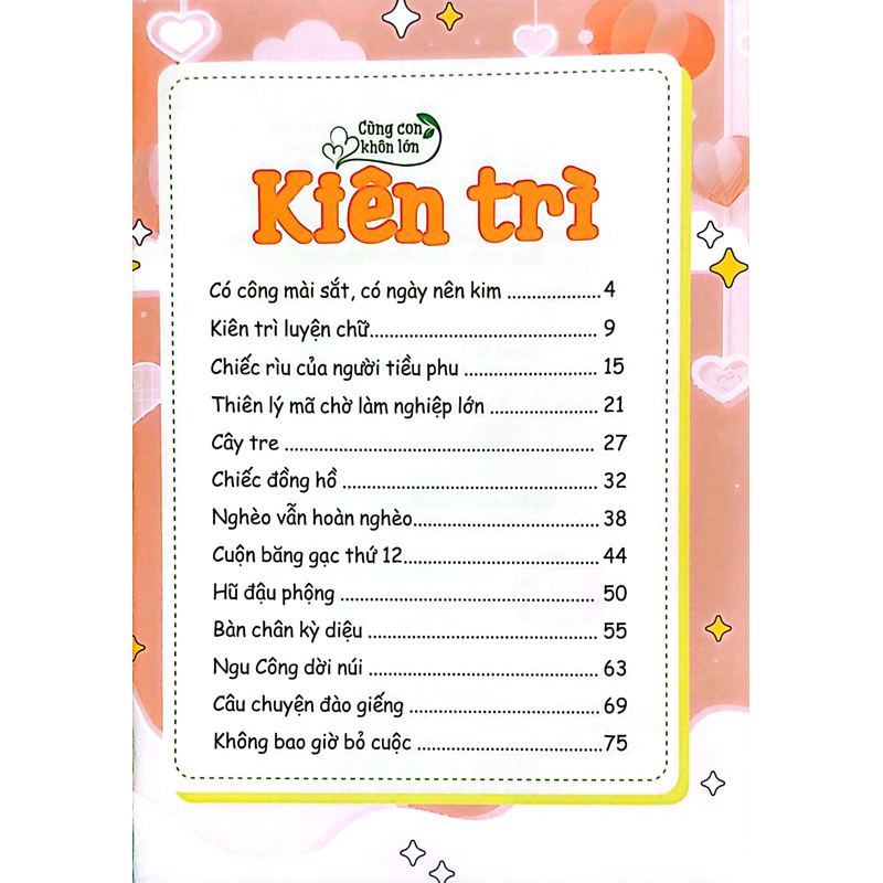 Cùng Con Khôn Lớn - Kiên Trì