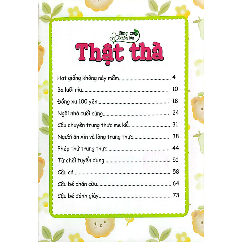 Cùng Con Khôn Lớn - Thật Thà