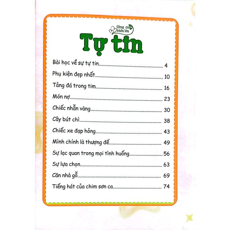 Cùng Con Khôn Lớn - Tự Tin