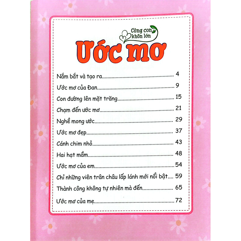 Cùng Con Khôn Lớn - Ước Mơ