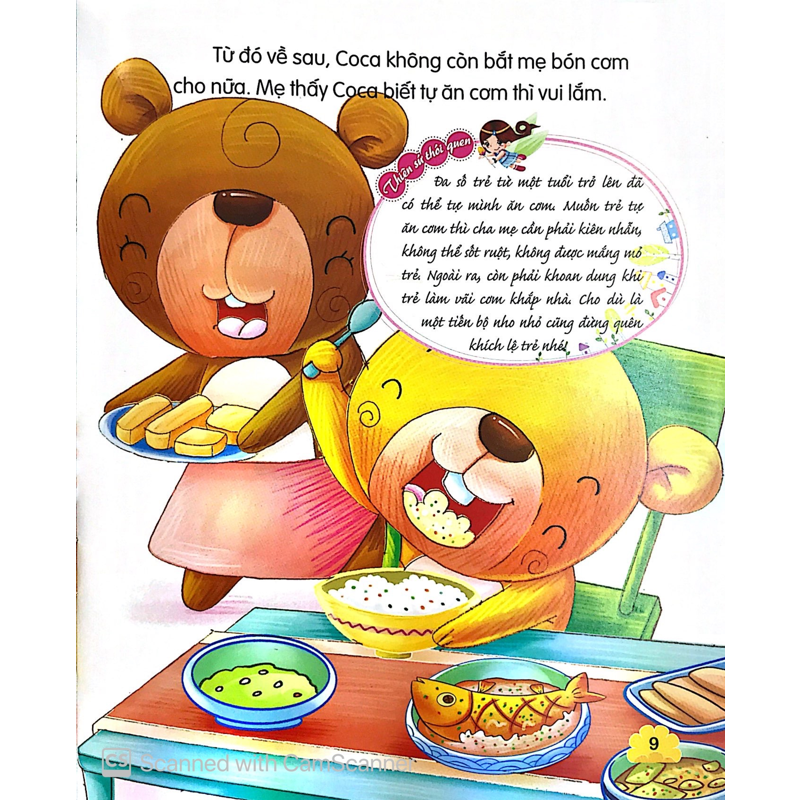 Cùng Con Rèn Thói Quen Tốt-Ăn Uống