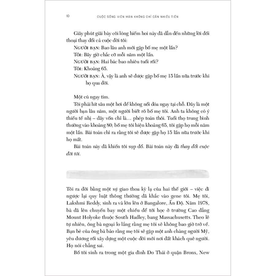 Cuộc Sống Viên Mãn Không Chỉ Cần Nhiều Tiền