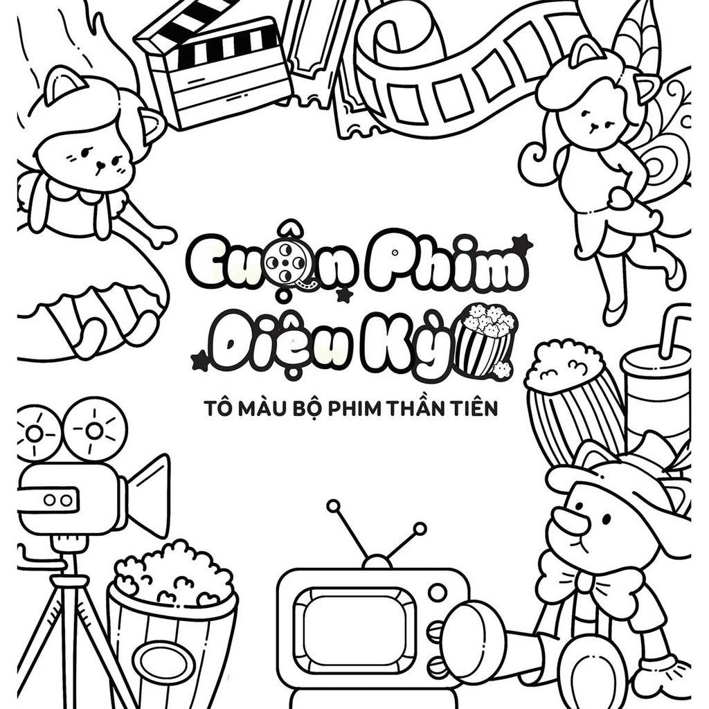 Cuộn Phim Diệu Kỳ - Tô Màu Bộ Phim Thần Tiên