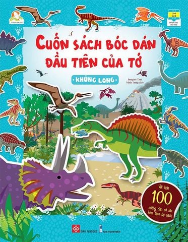 Cuốn Sách Bóc Dán Đầu Tiên Của Tớ - Khủng Long