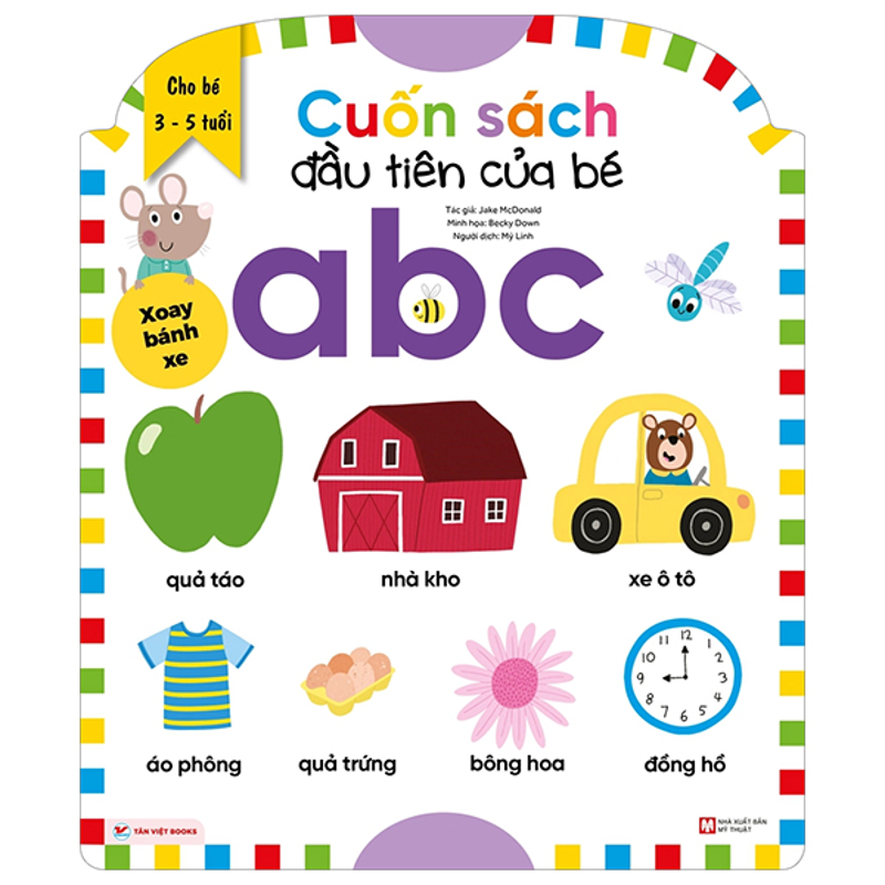 Cuốn Sách Đầu Tiên Của Bé - Abc (Cho 3-5 Tuổi)