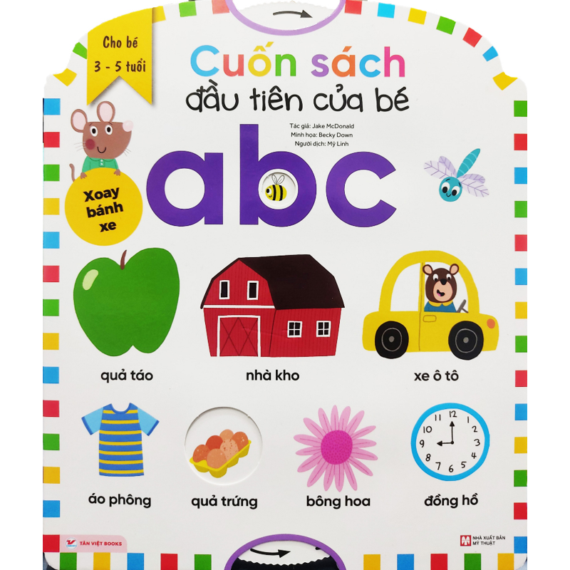 Cuốn Sách Đầu Tiên Của Bé - Abc (Cho 3-5 Tuổi)