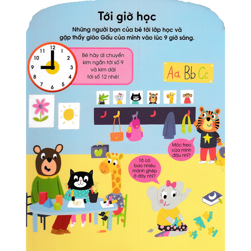 Cuốn Sách Đầu Tiên Của Bé-Chiếc Đồng Hồ (Cho 3-5 Tuổi)